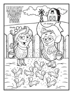 colton coloring page 1