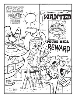 colton coloring page 2