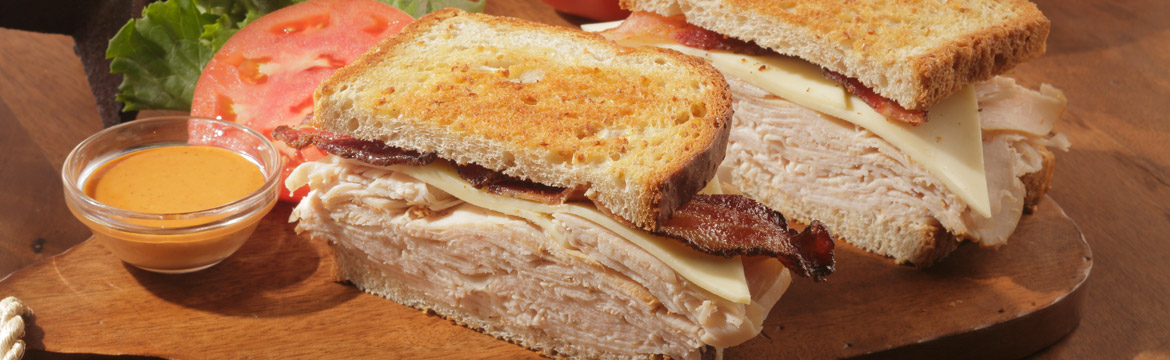 Smoked Turkey Club Sandwich Smoked Turkey Club Sandwich