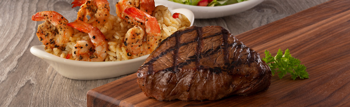 Sirloin & Grilled Shrimp Sirloin & Grilled Shrimp