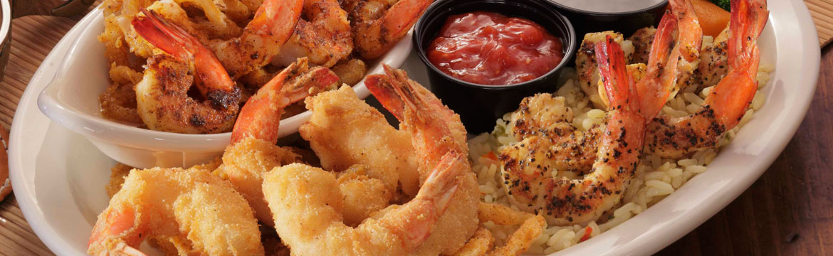 Shrimp Trio - featuring our Del Rio Shrimp for a Limited Time Shrimp Trio