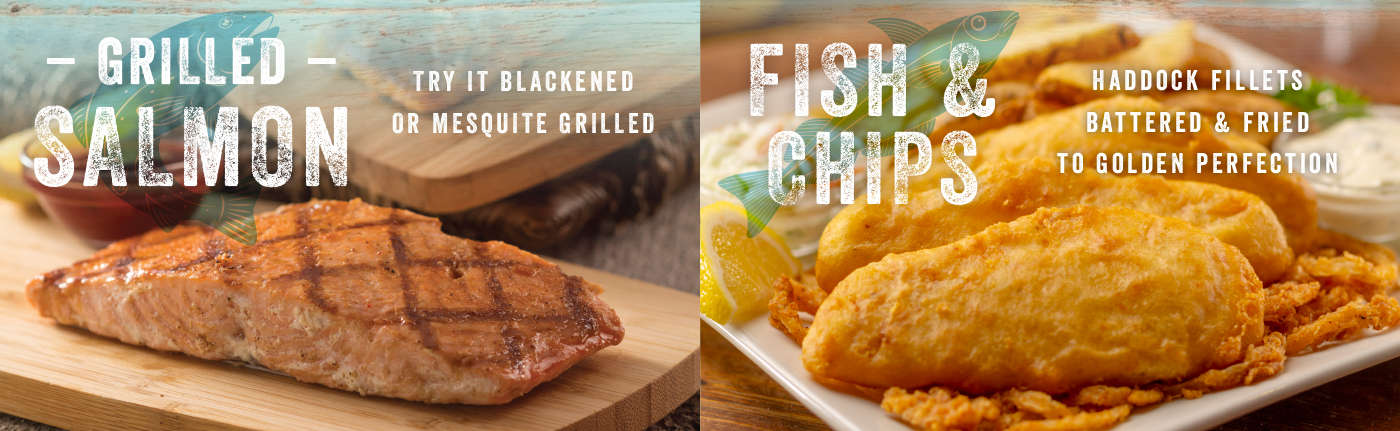 Salmon and Fish/Chips